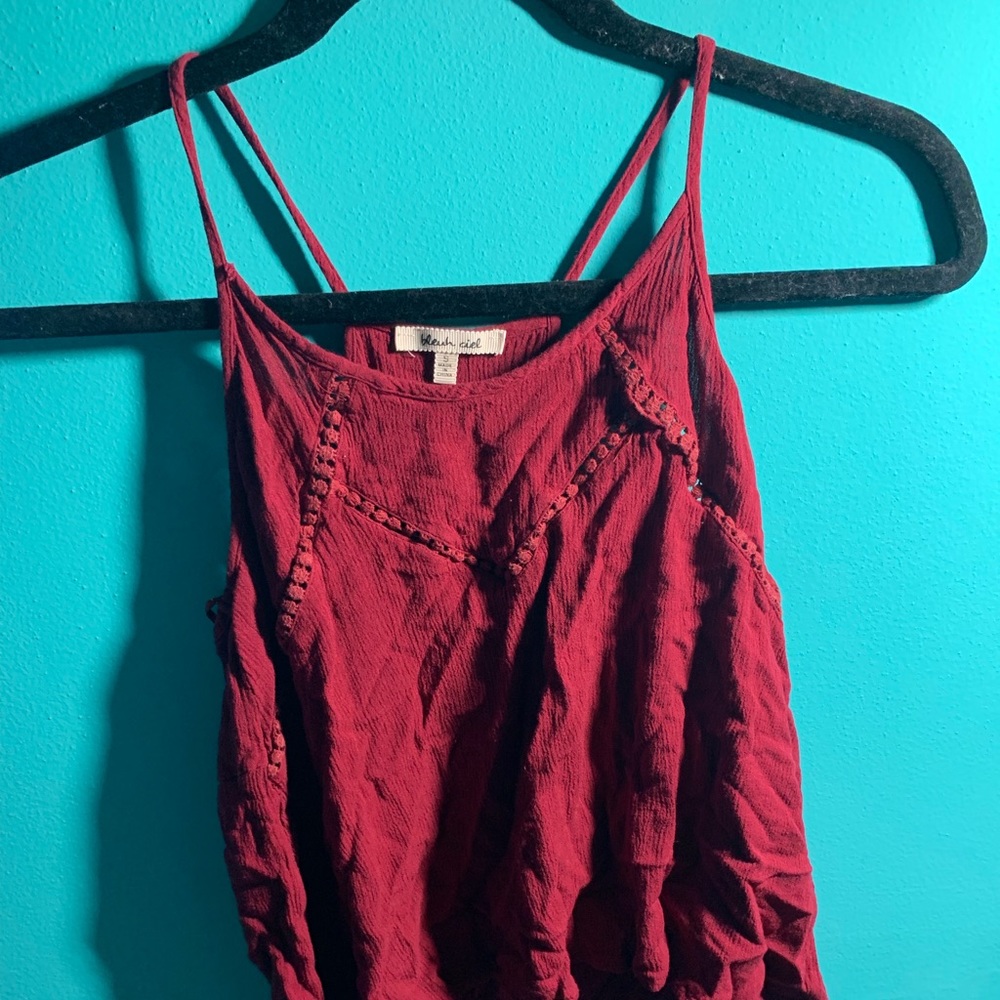 Maroon Tank Top